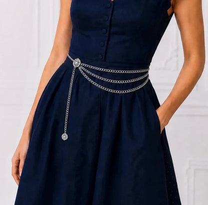 Dirndl Chain Belt for Oktoberfest | Elegant Waist Accessory