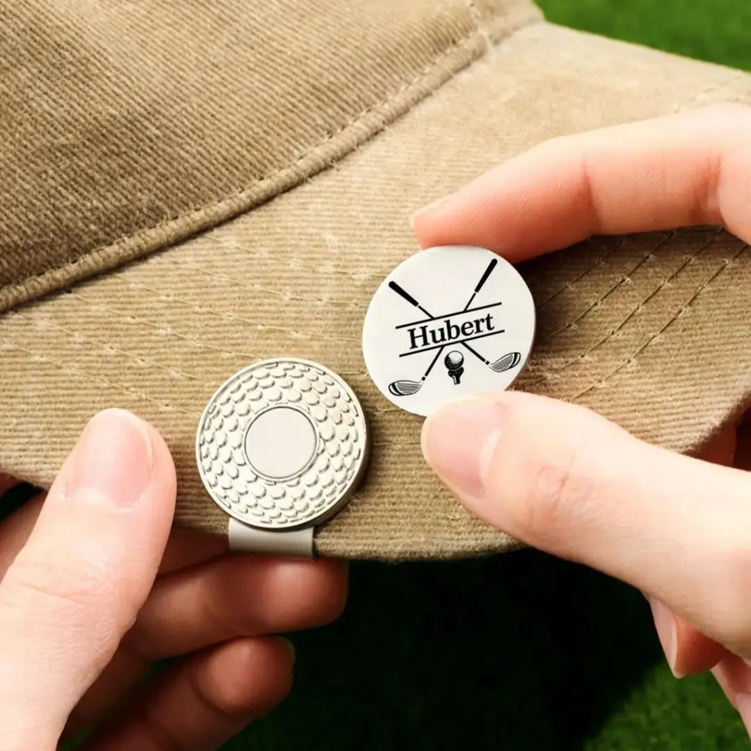 Personalized Name Golf Ball Marker Custom Engraved Golfer Gift