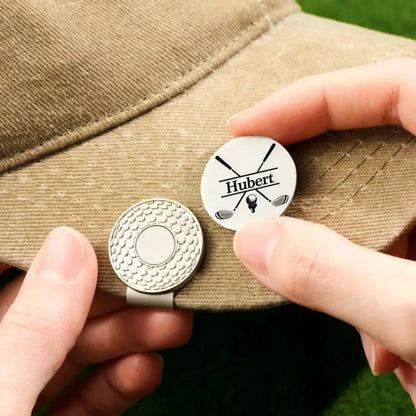 Personalized Name Golf Ball Marker Custom Engraved Golfer Gift