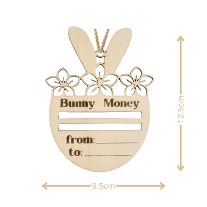 Easter Bunny Money Holder,Easter Basket Money Holder, Easter Basket Stuffer