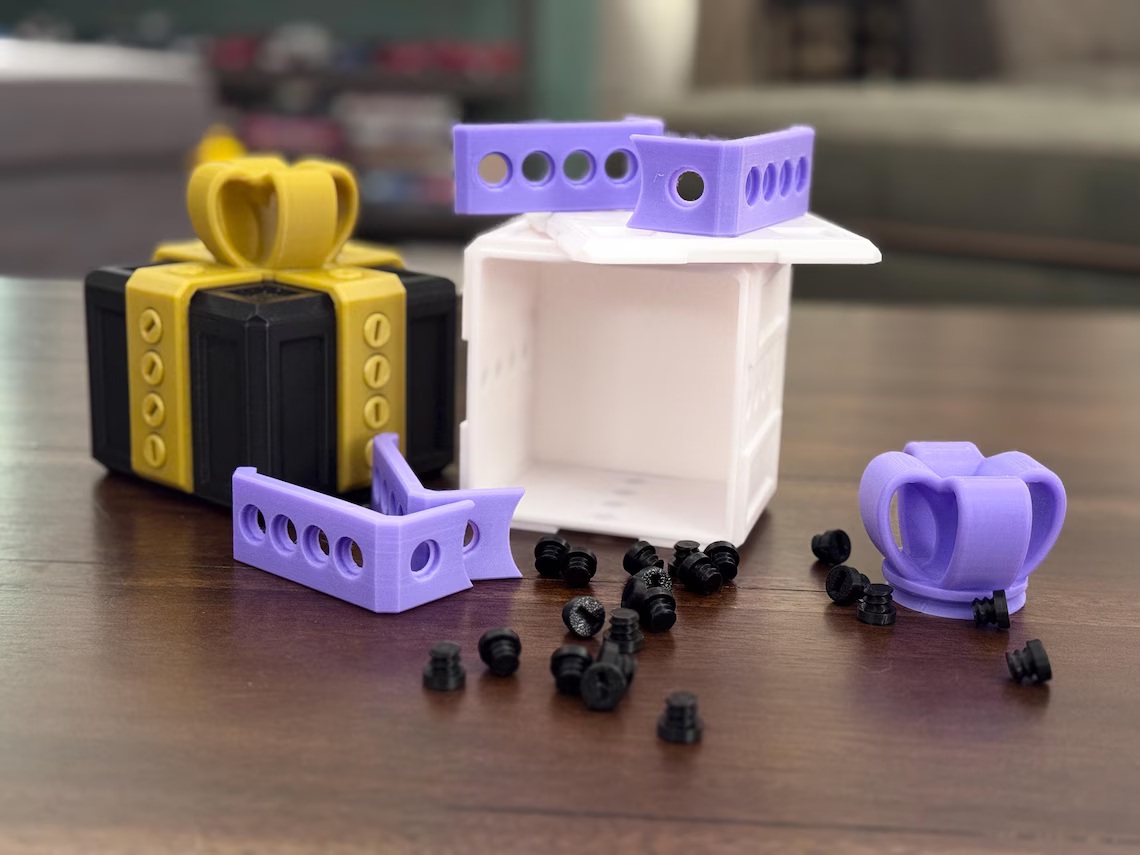 Middle Finger Prank Box – Screw Puzzle Gag Gift for Adults