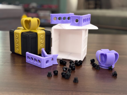 Middle Finger Prank Box – Screw Puzzle Gag Gift for Adults