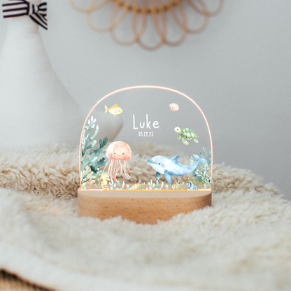 Personalized Baby & Kids Night Light – Custom Name Lamp