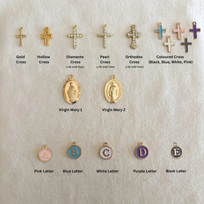 Personalized Catholic Protection Pin - Baptism Gift