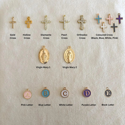 Personalized Catholic Protection Pin - Baptism Gift