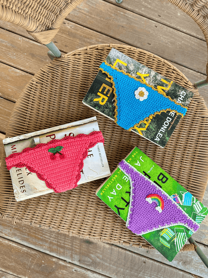 Handmade Crochet Bookmark – Funny Sheila Book Thong Gift for Readers