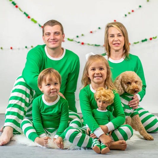Personalized Family Christmas Pajamas | Matching Holiday PJs