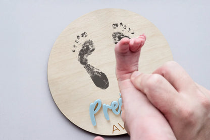 Custom Baby Name Sign for Hospital – Birth Announcement Keepsake