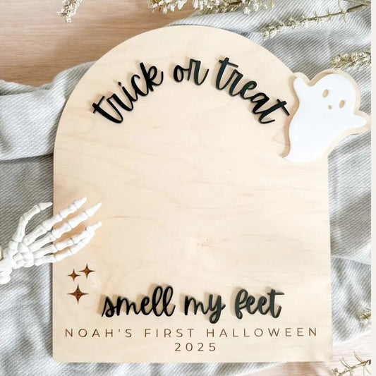 Baby’s First Halloween & Christmas Keepsake Bundle – Personalized Gift