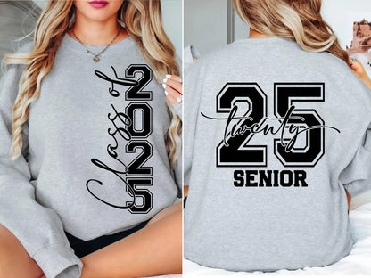 Custom Senior 2025 T-shirt – Personalized Graduation Hoodie