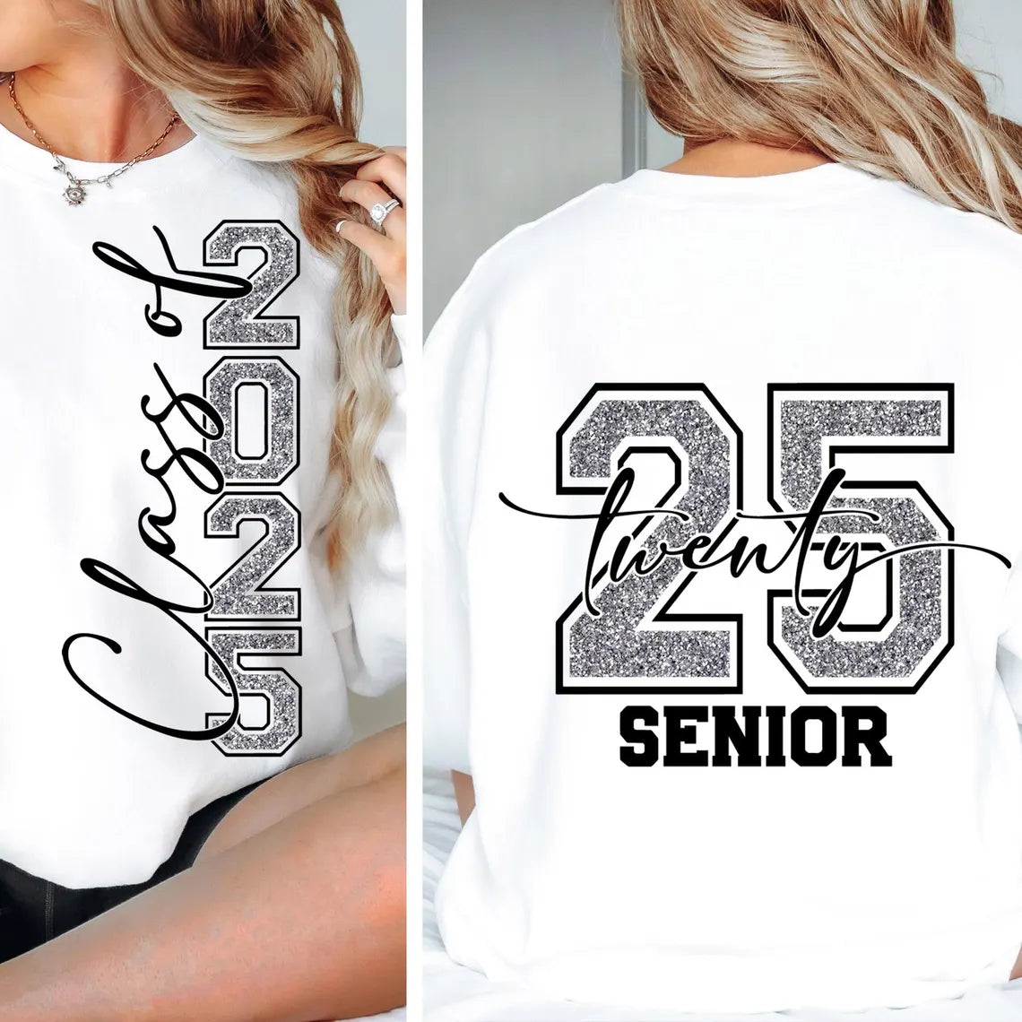 Custom Senior 2025 T-shirt – Personalized Graduation Hoodie