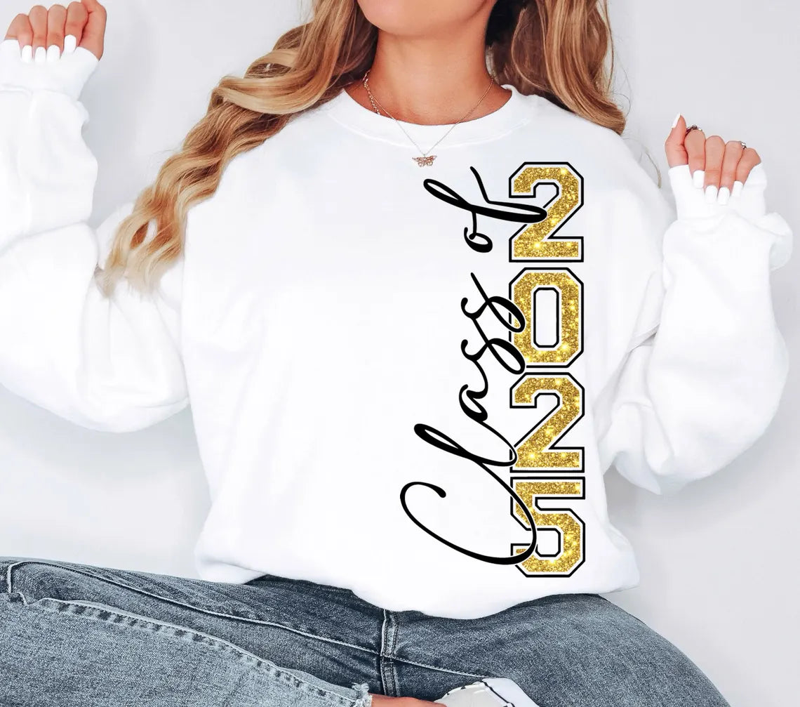 Custom Senior 2025 T-shirt – Personalized Graduation Hoodie