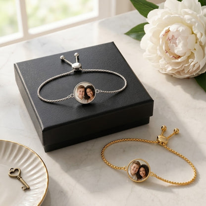 Personalized Hidden Photo Bracelet | Heat Activated Gift