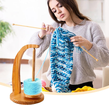 Custom Magnetic Yarn Ball Holder | Rotating Yarn Feeder for Knitters