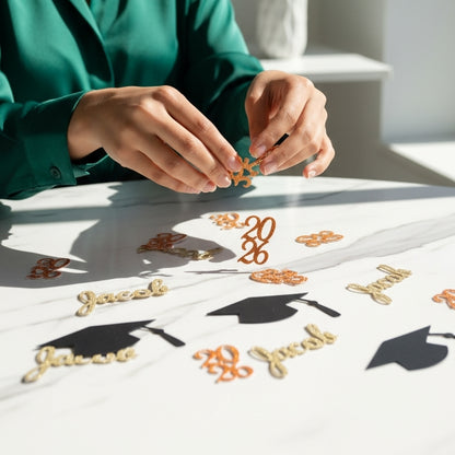 Graduation Confetti – Personalized Name & Year, Color