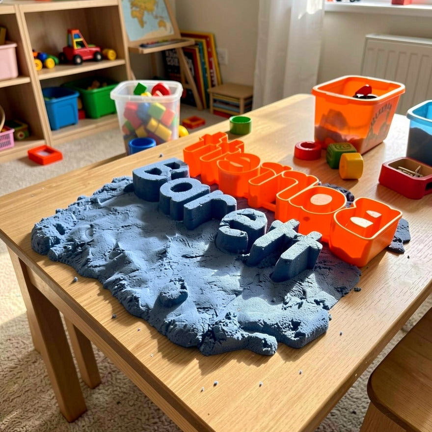 Personalized Name Sand Mold – Custom Beach Toy for Kids & Family
