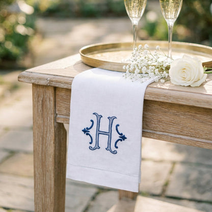 Monogram Hand Towel | Custom Embroidered Guest Towel Hostess gift