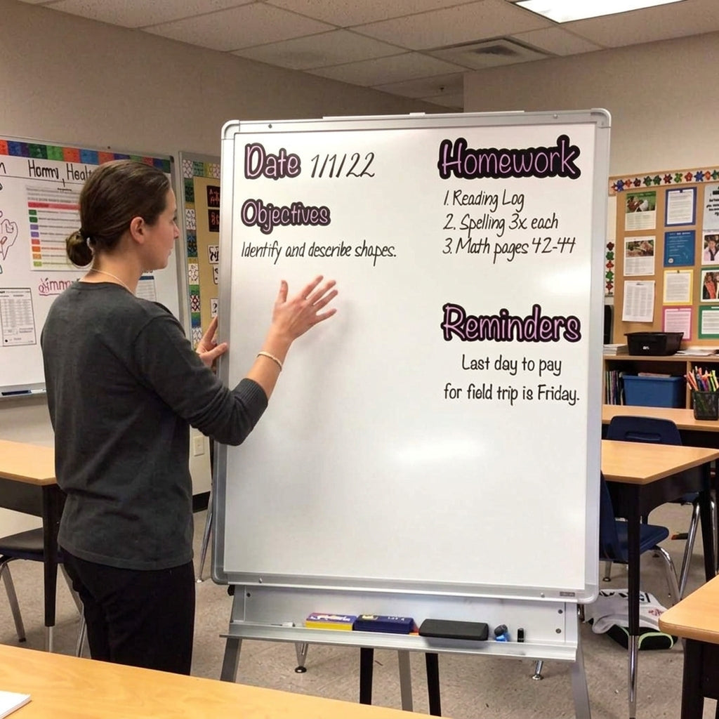 Custom Classroom Whiteboard Magnets – Teacher Subject Labels
