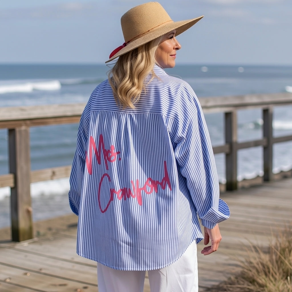 Personalized Future Mrs. Oxford Shirt | Bridal Getting Ready Top