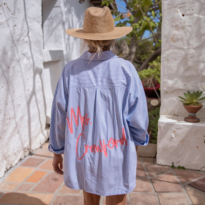 Personalized Future Mrs. Oxford Shirt | Bridal Getting Ready Top
