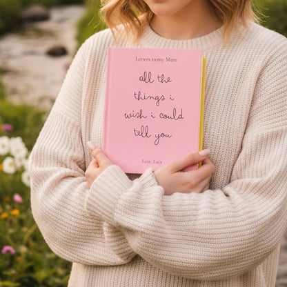 Personalized Grief Journal – Memorial Notebook for Loss of Loved One