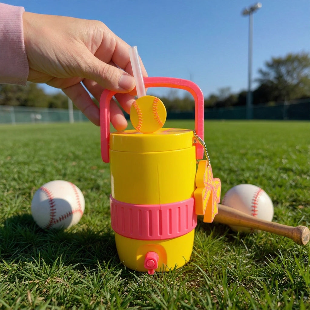 Personalized Baseball & Softball Mini Cooler Can Holder Keychain