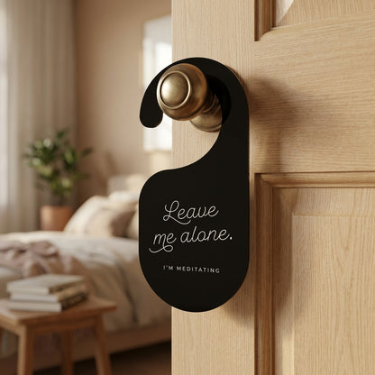 Personalized Door Hanger Sign – Custom Do Not Disturb Acrylic Door Tag
