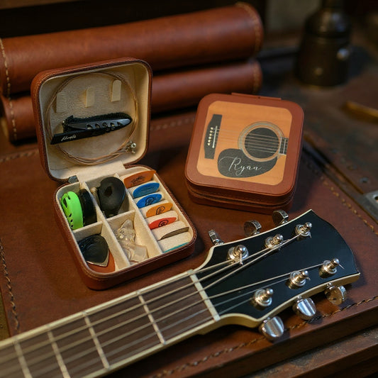 Personalisierter Gitarrenkoffer – Geschenk mit Namensanpassung