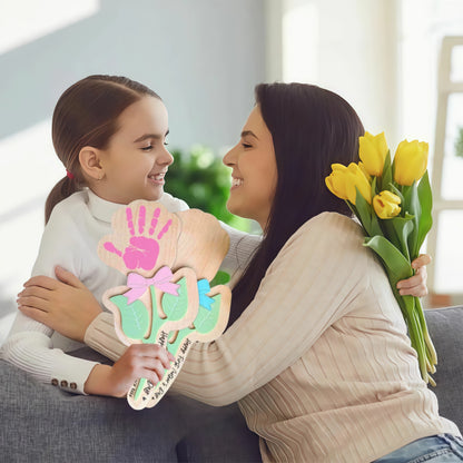 First Mother’s Day Handprint Gift | Personalized Keepsake Magnet