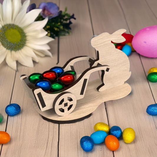 Osterhasen-Schubkarre als Geschenk – das perfekte Ostergeschenk