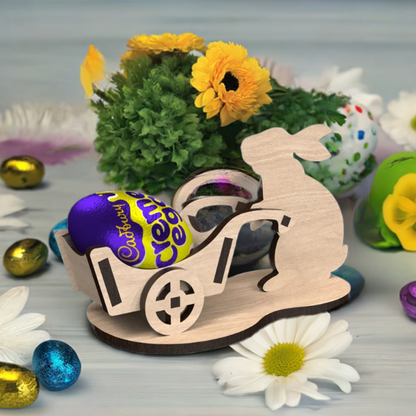 Easter Bunny Wheelbarrow Gift - Perfect Easter Holiday Present