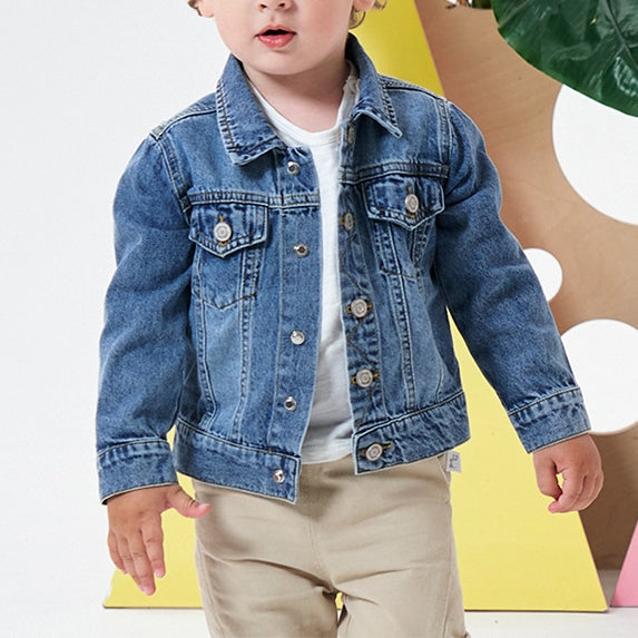 Personalized Baby Denim Jacket with Embroidery | Custom Name Gift
