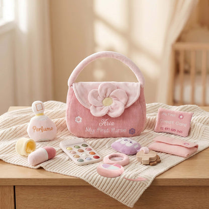 Personalized First Purse Playset for Girls | Embroidered Name Gift