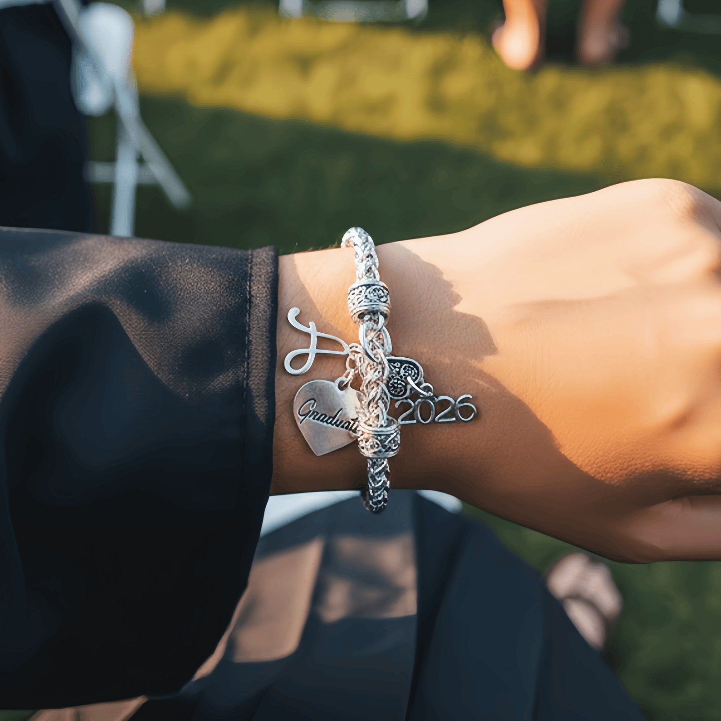 Personalized Graduation Bracelet 2026 Gift for Him Her