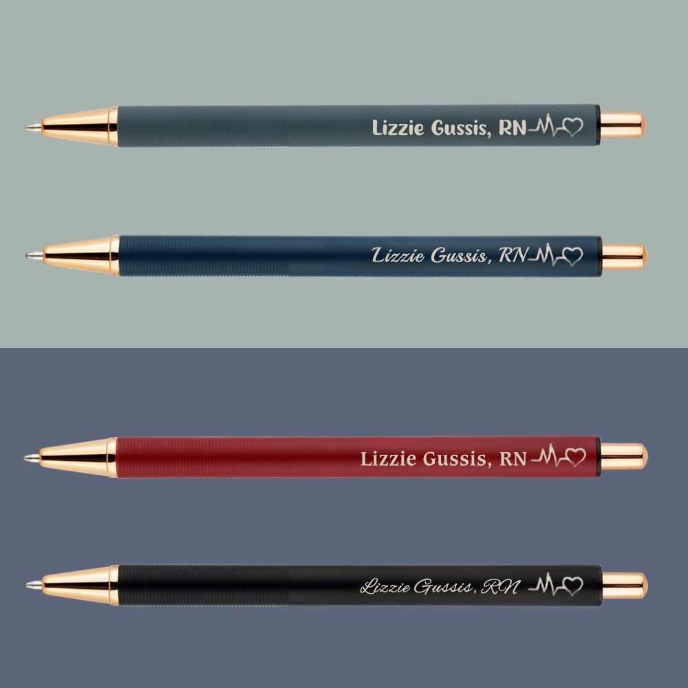 Personalized Gratitude Pen Set - Custom Pens for Nurses & Doctors