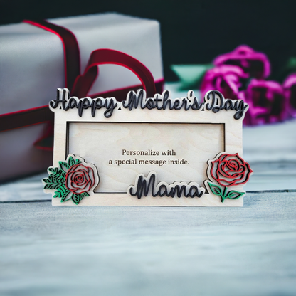 Wooden Rose Envelope Money Holder - Perfect Mother’s Day Gift 🌹💖