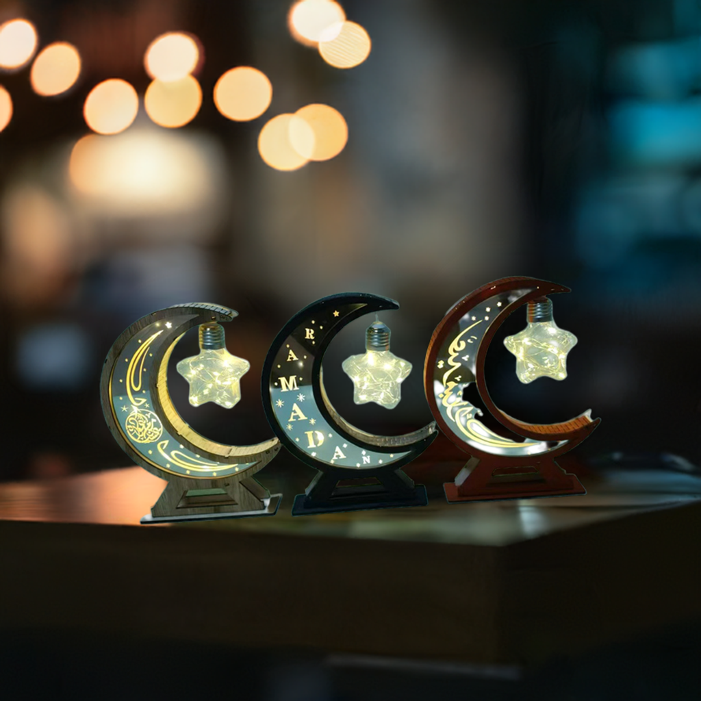 Ramada-Inspired Gold Moon Lamp – Beautiful Home Decor & Perfect Gift for Special Occasions