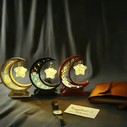 Ramada-Inspired Gold Moon Lamp – Beautiful Home Decor & Perfect Gift for Special Occasions