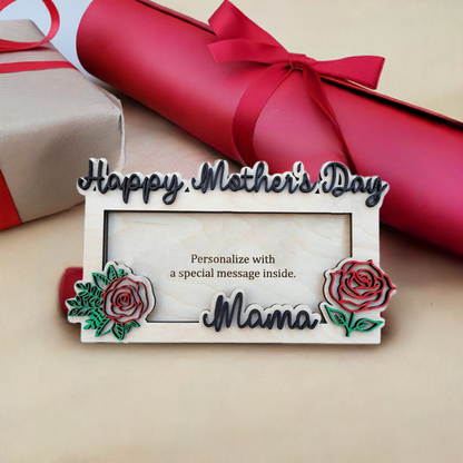 Wooden Rose Envelope Money Holder - Perfect Mother’s Day Gift 🌹💖
