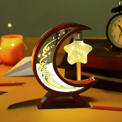 Ramada-Inspired Gold Moon Lamp – Beautiful Home Decor & Perfect Gift for Special Occasions