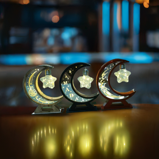 Von Ramada inspirierte goldene Mondlampe – Wunderschönes Wohndekor und perfektes Geschenk für besondere Anlässe