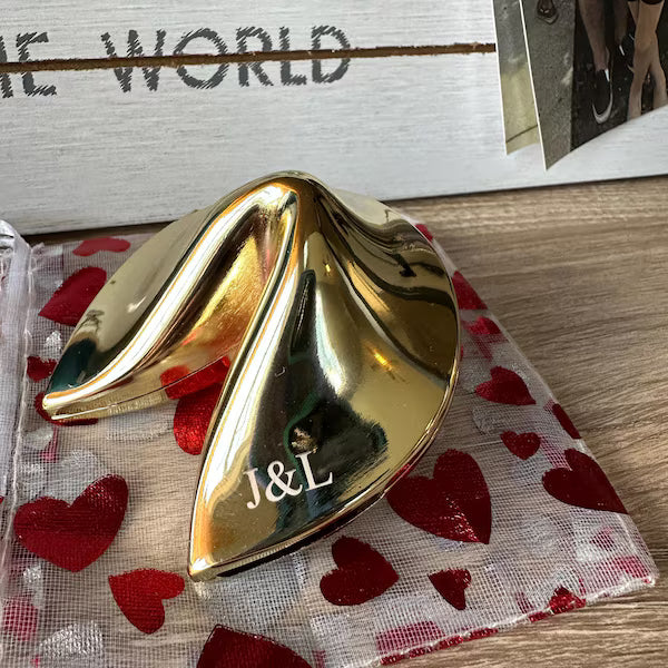 Engraved Fortune Cookie Keepsake – Custom Party Favor Gift