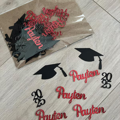 Graduation Confetti – Personalized Name & Year, Color