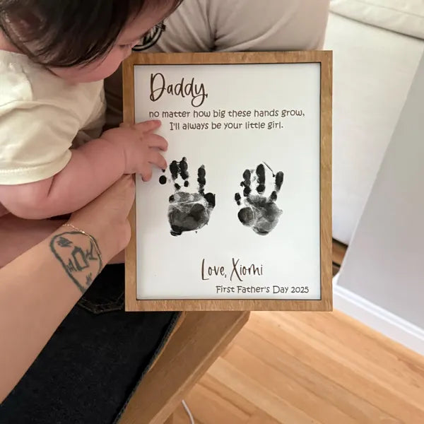 Father’s Day Handprint Frame – DIY Personalized Dad Gift 2026