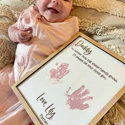 Father’s Day Handprint Frame – DIY Personalized Dad Gift 2026