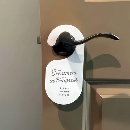 Personalized Door Hanger Sign – Custom Do Not Disturb Acrylic Door Tag