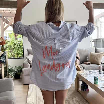 Personalized Future Mrs. Oxford Shirt | Bridal Getting Ready Top