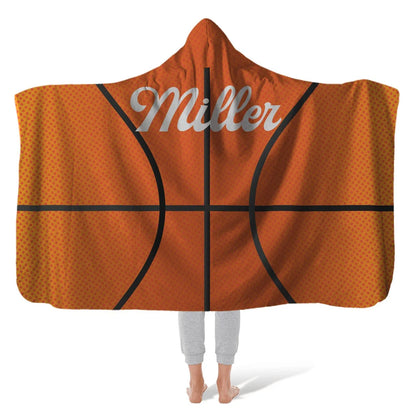 Hooded Sports Fleece Blanket – Baseball, Football, Soccer, Basketball