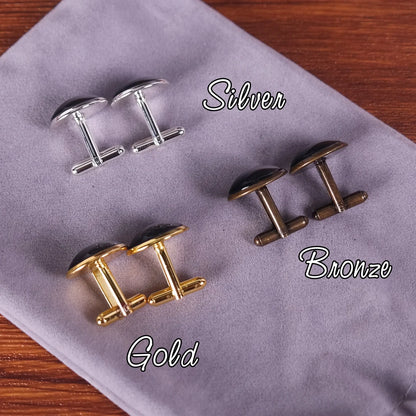 Personalized Father of the Bride Photo Cufflinks Wedding Gift