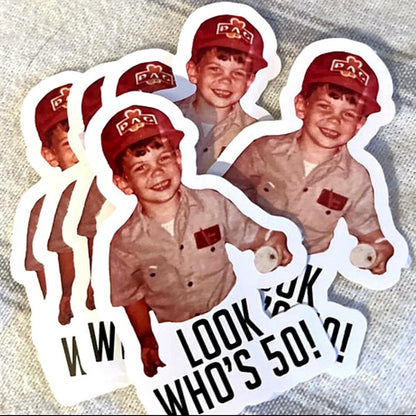 Custom Face Photo Stickers | Personalized Party Stickers